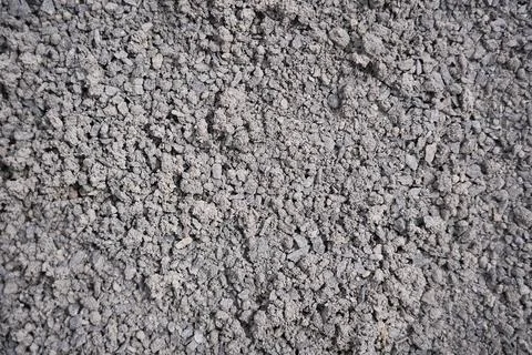 Basalt fine aggregate, basalt aggregate Stock Photos