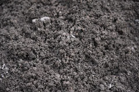 Basalt fine aggregate, basalt aggregate Stock Photos