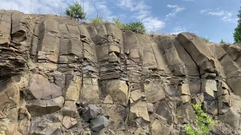 Basalt Quarry 02 Stock Footage 274907550
