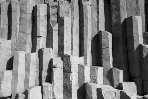 Basalt Rock, Vik Stock Photos