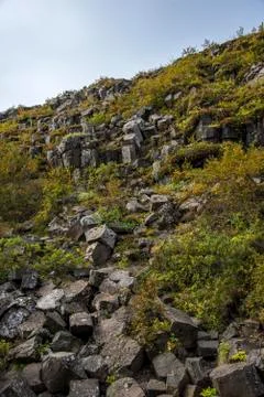 Basalt Rock, Vik 写真素材