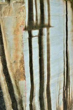 Basalt stone 库存照片