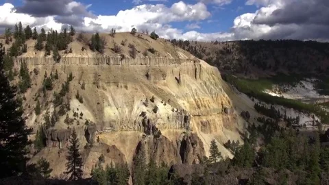 Basalt in Yellowstone Vídeo Stock 69177946