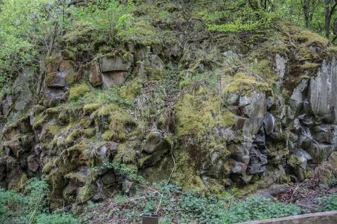 Basaltgestein Stock Photos