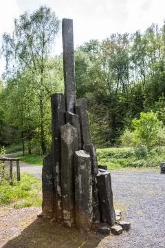 Basaltsulen Stock Photos