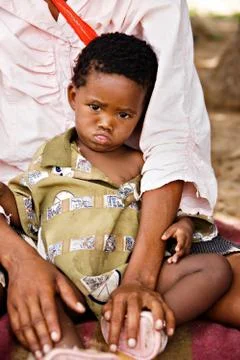Basarwa child Stock Photos