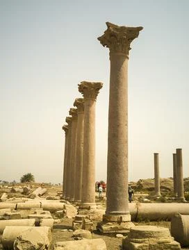 Bascilica Columns Stock Photos