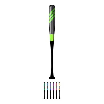 Base bat baseball cartoon vector graphic Stock Illustration