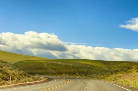 Base of Cabbage Pass near Pendleton, Oregon Stock-Fotos