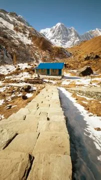 Base Camp 写真素材