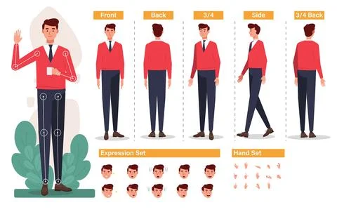 Base Character male Stock Illustration