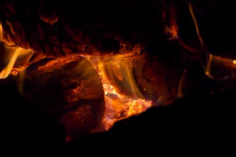 Base of Flame Stockfoto's