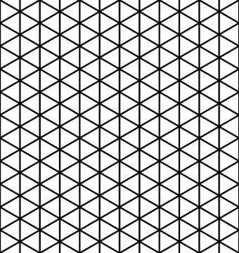 Base grid Mitsukude for patterns Kumiko.Black and white Stock Illustration