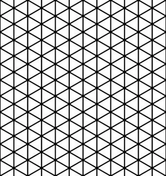 Base grid Mitsukude for patterns Kumiko.Black and white Stock Illustration