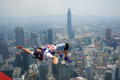 Base Jumpers Stock Photos