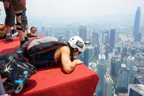 Base Jumpers Stock Photos