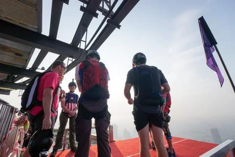 Base Jumpers Stock Photos