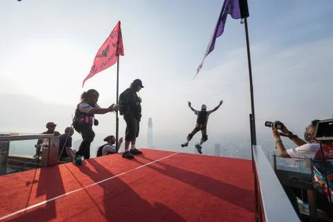 Base Jumpers Stock Photos