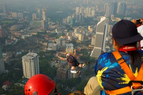 Base Jumpers Stock Photos