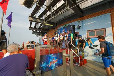 Base Jumpers Stock Photos