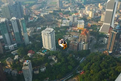 Base Jumpers Stock Photos