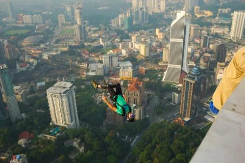 Base Jumpers Stock Photos
