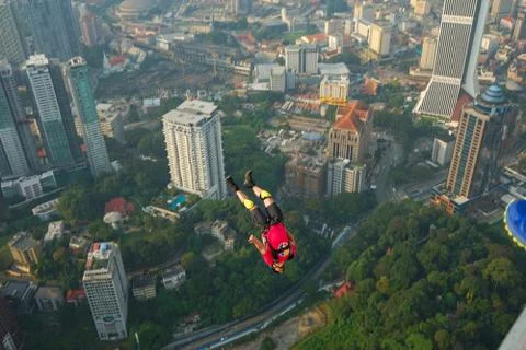 Base Jumpers Stock Photos