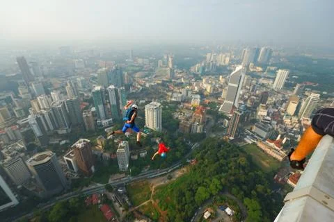 Base Jumpers Stock Photos