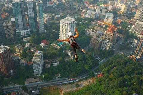 Base Jumpers Stock Photos