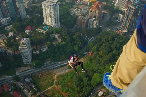 Base Jumpers Stock Photos