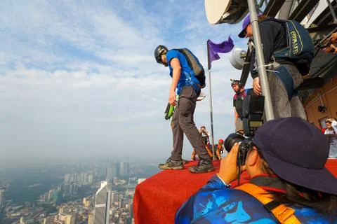 Base Jumpers Stock Photos