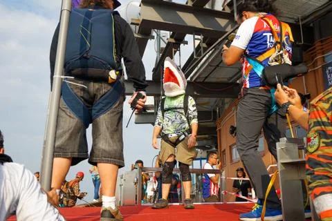 Base Jumpers Stock Photos