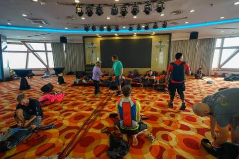 Base Jumpers Stock Photos