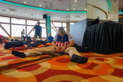 Base Jumpers Stock Photos