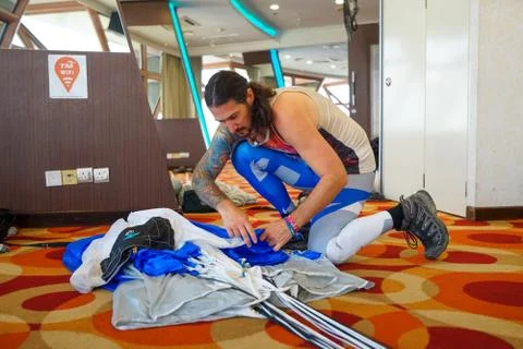 Base Jumpers Stock Photos