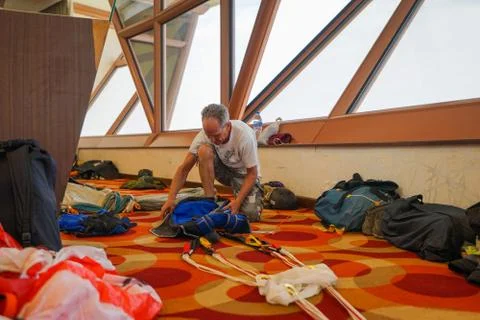 Base Jumpers Stock Photos