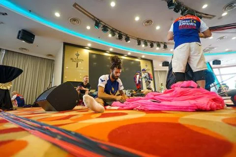 Base Jumpers Stock Photos