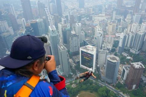 Base Jumpers Stock Photos