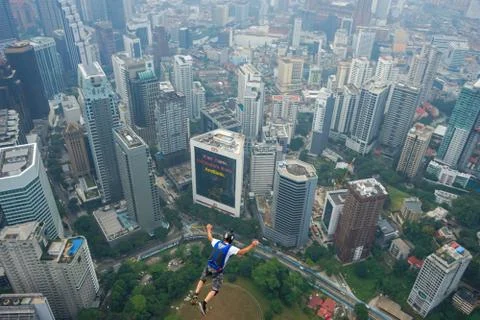 Base Jumpers Stock Photos