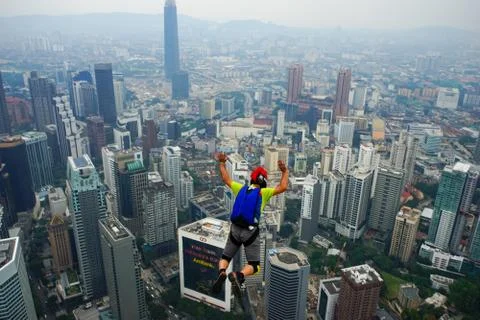 Base Jumpers Stock Photos