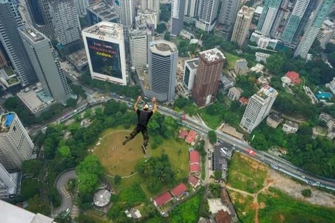 Base Jumpers Stock Photos