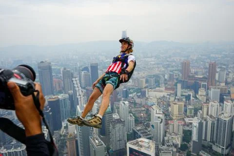Base Jumpers Stock Photos