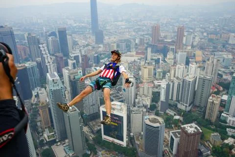 Base Jumpers Stock Photos