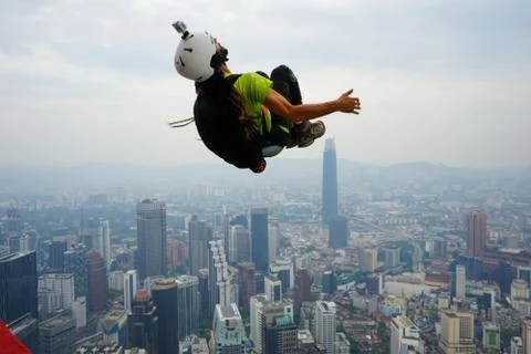 Base Jumpers Stock Photos