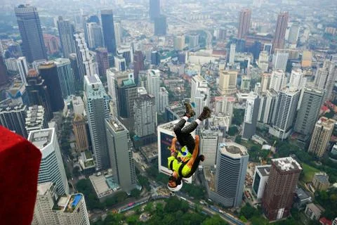 Base Jumpers Stock Photos