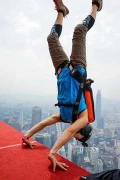 Base Jumpers Stock Photos