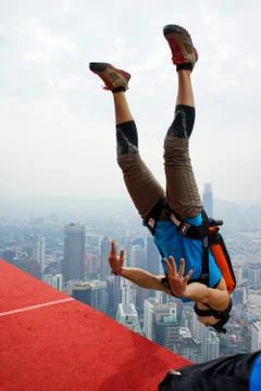 Base Jumpers Stock Photos