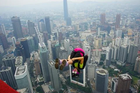 Base Jumpers Stock Photos