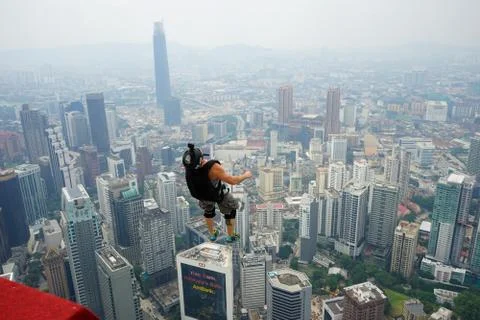 Base Jumpers Stock Photos