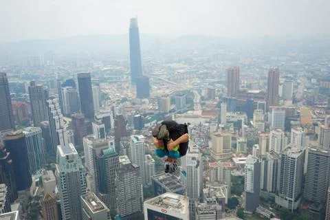 Base Jumpers Stock Photos